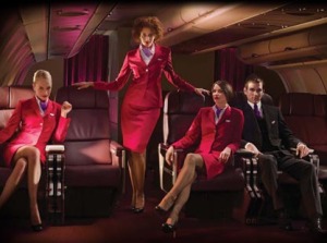 Virgin Atlantic advert caused a stir